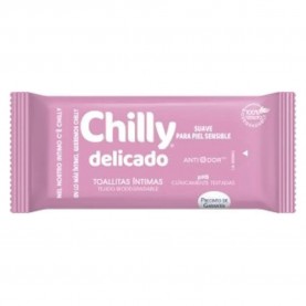 хигиена,тяло,chilly,delicado,intimate,wipes,12,units,pink,(multicolor)
