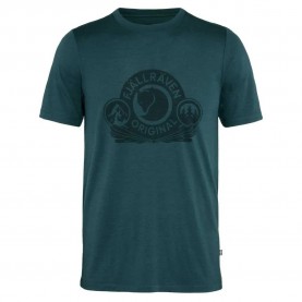 тениска,мъжки,тениски,дамски,тениски,fjällräven,abisko,wool,classic,short,sleeve,t,shirt,green,blue,(dark,navy)