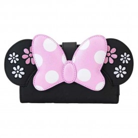 портфейли,и,портмонета,loungefly,floral,rock,minnie,wallet