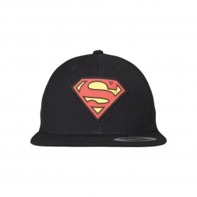 Шапка с козирка Mc clothes Superman snapback cap - Black (Black / Black) шапка,с,козирка,всички,шапки,mc,clothes,superman,snapback,cap,black,(black,black)