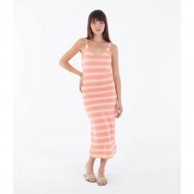 Рокля Hurley Better Days sleeveless dress - Orange (Burnt Coral) рокля,дамски,поли,и,рокли,hurley,better,days,sleeveless,dress,orange,(burnt,coral)