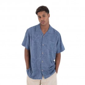 риза,с,къс,ръкав,мъжки,ризи,hurley,laguna,camp,short,sleeve,shirt,blue