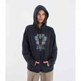 суичър,дамски,блузи,hurley,no,fly,hoodie,black,(black)