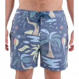 бански,гащета,мъжки,бански,костюми,hurley,phantom,naturals,sessions,16´´,swimming,shorts,blue,(submarine,2)