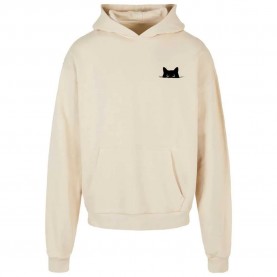 Суичър Mc clothes Halloween Cat hoodie - Beige (Sand) суичър,мъжки,пуловери,mc,clothes,halloween,cat,hoodie,beige,(sand)