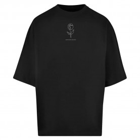 тениска,мъжки,тениски,mc,clothes,spring,tulip,flower,huge,short,sleeve,t,shirt,black,(black)