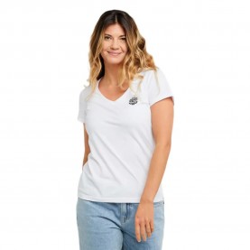 Тениска Rip curl Butterfly short sleeve v neck T-shirt - White (White) тениска,мъжки,тениски,дамски,тениски,rip,curl,butterfly,short,sleeve,v,neck,t,shirt,white,(white)