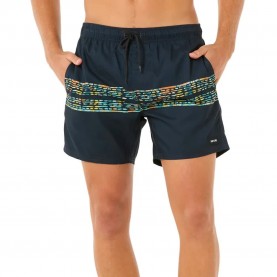 бански,гащета,мъжки,бански,костюми,rip,curl,framed,volley,update,swimming,shorts,blue