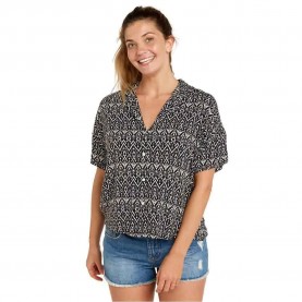 риза,с,къс,ръкав,дамски,блузи,дамски,ризи,rip,curl,ikat,geo,short,sleeve,shirt,navy