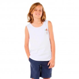 Тениска Rip curl Aots Cody Welsh sleeveless T-shirt - White тениска,детски,тениски,rip,curl,aots,cody,welsh,sleeveless,t,shirt,white