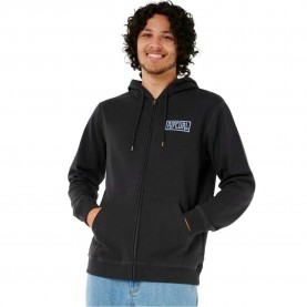 Блуза Rip curl Made For full zip sweatshirt - Black (Washed Black) блуза,мъжки,пуловери,rip,curl,made,for,full,zip,sweatshirt,black,(washed,black)