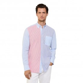 риза,с,дълъг,ръкав,мъжки,ризи,façonnable,bengal,long,sleeve,shirt,blue,(naval,blue)