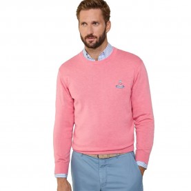 блуза,мъжки,пуловери,façonnable,cosilk,birdie,sweater,pink,(magenta,purple)