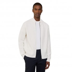 блуза,мъжки,пуловери,façonnable,pointelle,full,zip,sweater,white