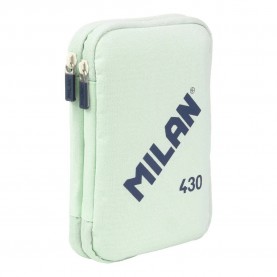 канцеларски,принадлежности,milan,filled,double,decker,pencil,case,430,since,1918,green,(green)