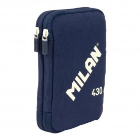 канцеларски,принадлежности,milan,filled,double,decker,pencil,case,430,since,1918,navy,blue,(blue)