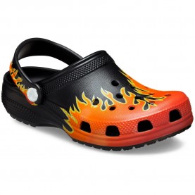 детски,сандали,и,чехли,crocs,classic,flames,clogs,black