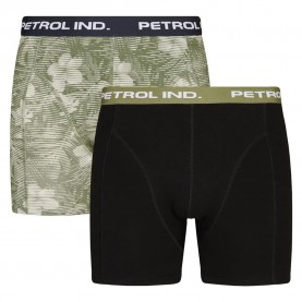 боксерки,мъжко,бельо,petrol,industries,m,1050,bxr210,boxers,2,units,green,black,(black)