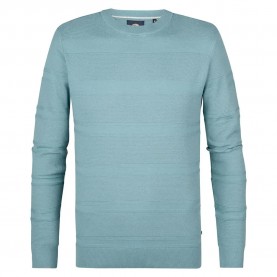 Блуза Petrol industries M-1050-KWR205 sweater - Blue (Ocean) блуза,мъжки,пуловери,дамски,пуловери,petrol,industries,m,1050,kwr205,sweater,blue,(ocean)