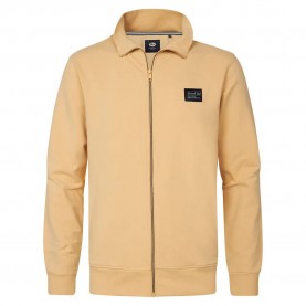 блуза,мъжки,пуловери,petrol,industries,m,1050,swc310,full,zip,sweatshirt,beige