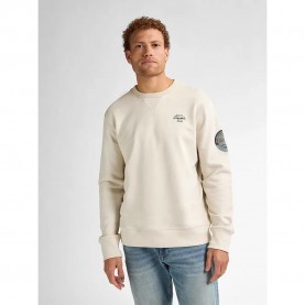 блуза,мъжки,пуловери,petrol,industries,m,1050,swr325,sweatshirt,beige