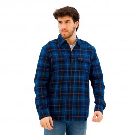 карирана,риза,мъжки,ризи,oakley,cabin,button,down,long,sleeve,shirt,blue,(blue,check)