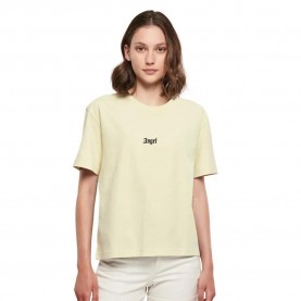 тениска,дамски,тениски,miss,tee,angel,wings,short,sleeve,t,shirt,soft,yellow,(yellow)