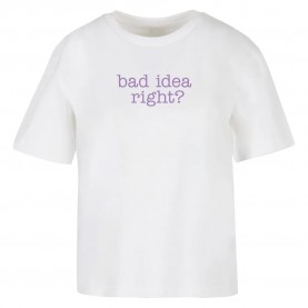 тениска,мъжки,тениски,miss,tee,bad,idea,short,sleeve,t,shirt,white,(white)
