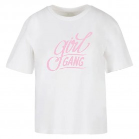 детска,тениска,мъжки,тениски,miss,tee,girl,gang,wording,short,sleeve,t,shirt,white,(white)