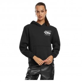 суичър,дамски,блузи,miss,tee,good,vibes,puff,print,fluffy,hoodie,black