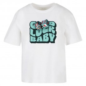 бебешка,тениска,мъжки,тениски,miss,tee,good,luck,baby,short,sleeve,t,shirt,white,(white)