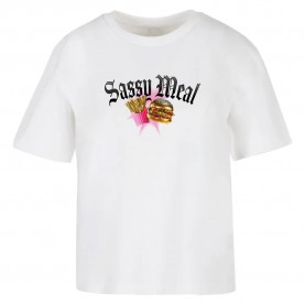 тениска,мъжки,тениски,miss,tee,sassy,meal,short,sleeve,t,shirt,white,(white)