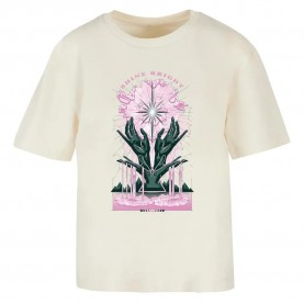 тениска,мъжки,тениски,miss,tee,shine,bright,short,sleeve,t,shirt,beige,(white,sand)