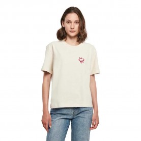Тениска Miss tee Snakes Heart short sleeve T-shirt - Beige (White Sand) тениска,мъжки,тениски,miss,tee,snakes,heart,short,sleeve,t,shirt,beige,(white,sand)