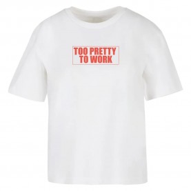 тениска,мъжки,тениски,miss,tee,too,pretty,to,work,short,sleeve,t,shirt,white