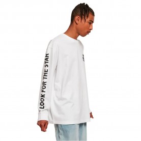 Тениска Starter black label Starter Logo long sleeve T-shirt - White (White) тениска,мъжки,тениски,дамски,тениски,starter,black,label,starter,logo,long,sleeve,t,shirt,white,(white)