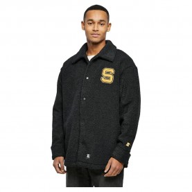 мъжки,якета,starter,black,label,starter,sherpa,overshirt,black,(black)
