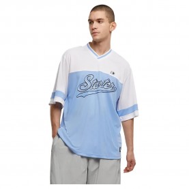 Тениска Starter black label Starter V-Neck Mesh short sleeve T-shirt - Blue (Carolina Blue) тениска,мъжки,тениски,starter,black,label,starter,v,neck,mesh,short,sleeve,t,shirt,blue,(carolina,blue)