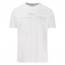 тениска,мъжки,тениски,fynch,hatton,15031310,artwork,short,sleeve,t,shirt,white,(white)