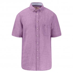 риза,с,къс,ръкав,мъжки,ризи,fynch,hatton,15046001,premium,linen,short,sleeve,shirt,purple,(light,purple)