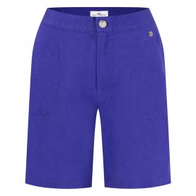 Къси панталони Fynch hatton 25044443 Linen Mix shorts - Summer Lavender (Blue) къси,панталони,дамски,панталони,fynch,hatton,25044443,linen,mix,shorts,summer,lavender,(blue)
