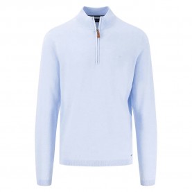блуза,мъжки,пуловери,fynch,hatton,air,cotton,half,zip,sweater,summer,breeze,(blue)