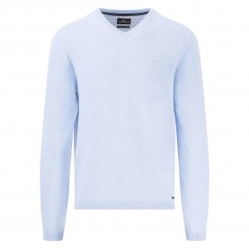 блуза,мъжки,пуловери,fynch,hatton,air,cotton,v,neck,sweater,summer,breeze,(white)