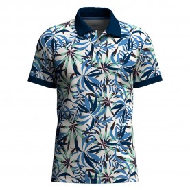 Fynch hatton Aop short sleeve polo - White (New Offwhite) мъжки,блузи,с,яка,fynch,hatton,aop,short,sleeve,polo,white,(new,offwhite)