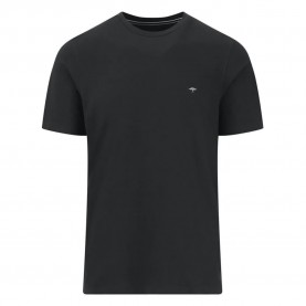 тениска,мъжки,тениски,fynch,hatton,basic,premium,cotton,short,sleeve,t,shirt,black