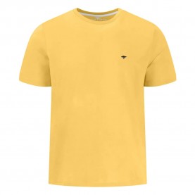 тениска,мъжки,тениски,fynch,hatton,basic,short,sleeve,t,shirt,vivid,yellow,(yellow)