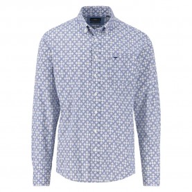 риза,с,дълъг,ръкав,мъжки,ризи,fynch,hatton,blue,print,long,sleeve,shirt,navy,(blue)