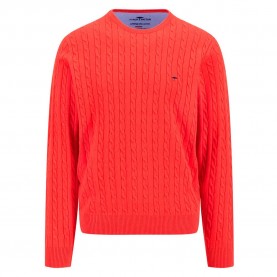 блуза,мъжки,пуловери,fynch,hatton,cable,sweater,poppy,red,(red)