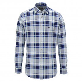 карирана,риза,мъжки,ризи,fynch,hatton,colorful,combi,checks,long,sleeve,shirt,blue