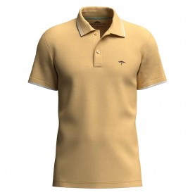 мъжки,блузи,с,яка,fynch,hatton,contrast,tipping,short,sleeve,polo,pale,yellow,(yellow)